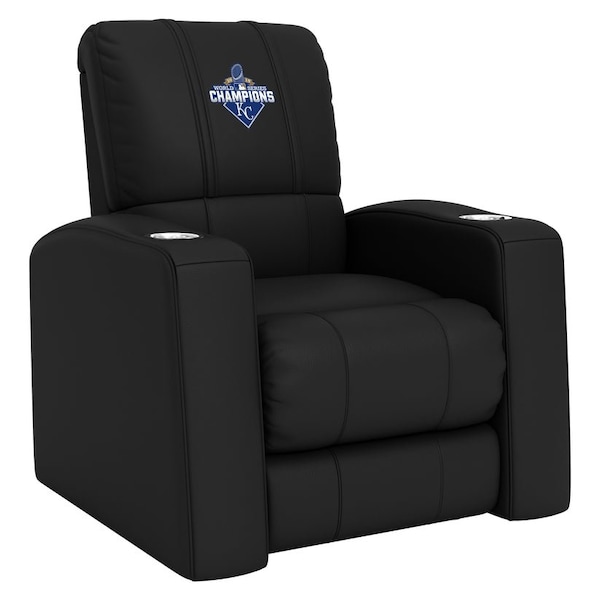 Dreamseat Relax Recliner with Kansas City Royals 2015 Champions Logo XZ418301RHTCDBLK-PSMLB21022 - main